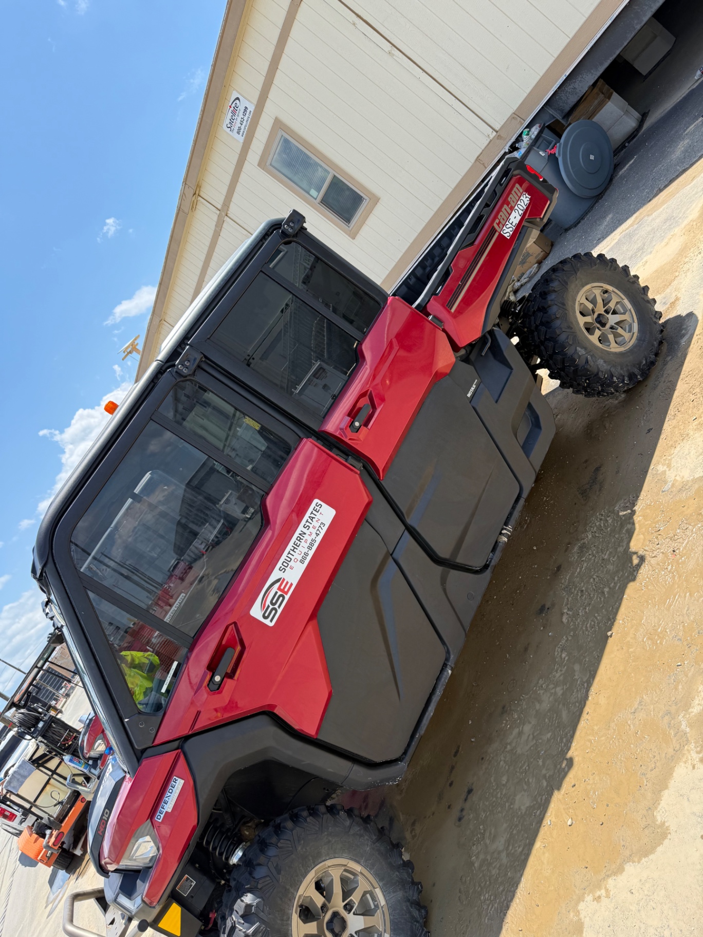 Side-by-Side Exterior after cleaning