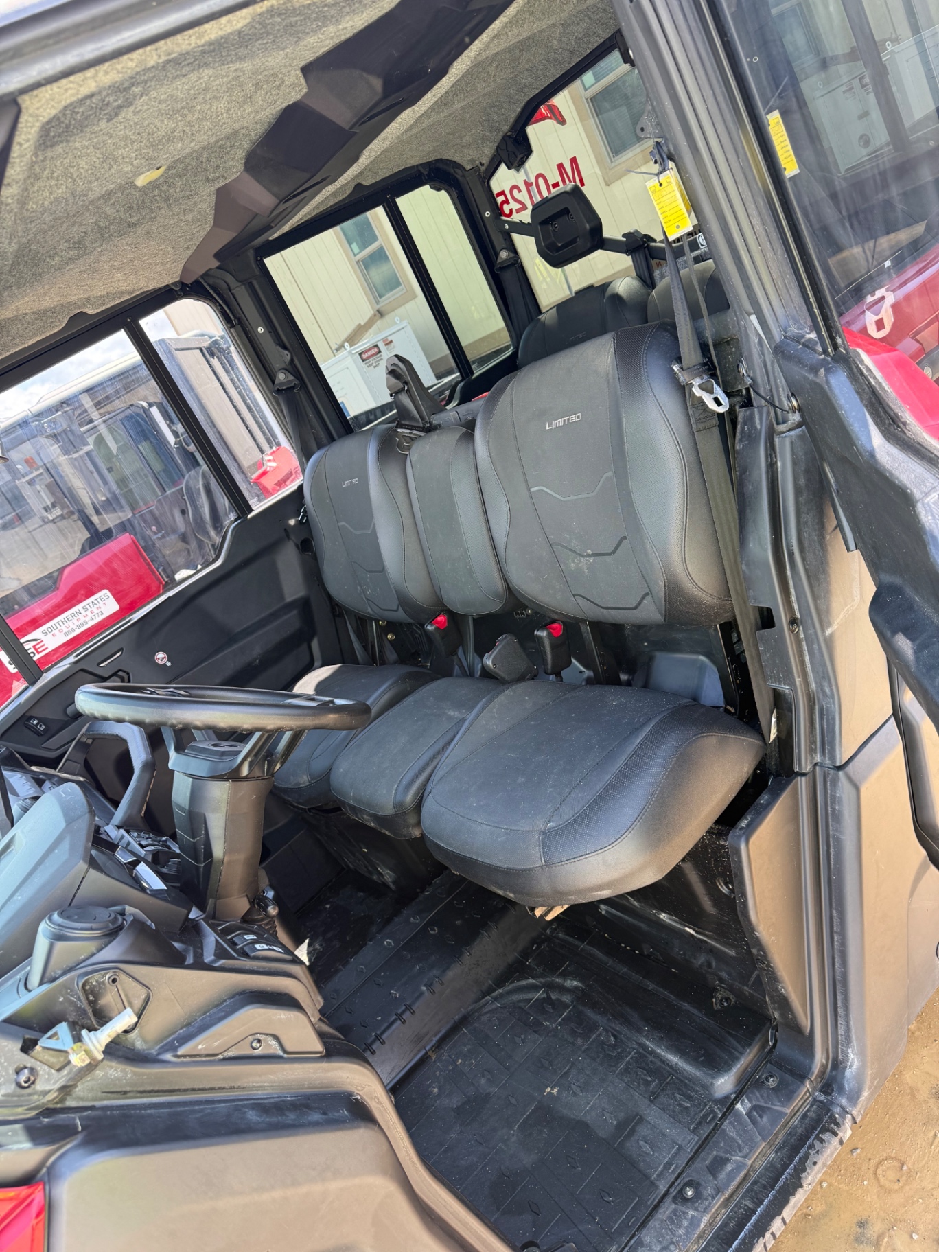Cab Interior & Floorboards after cleaning