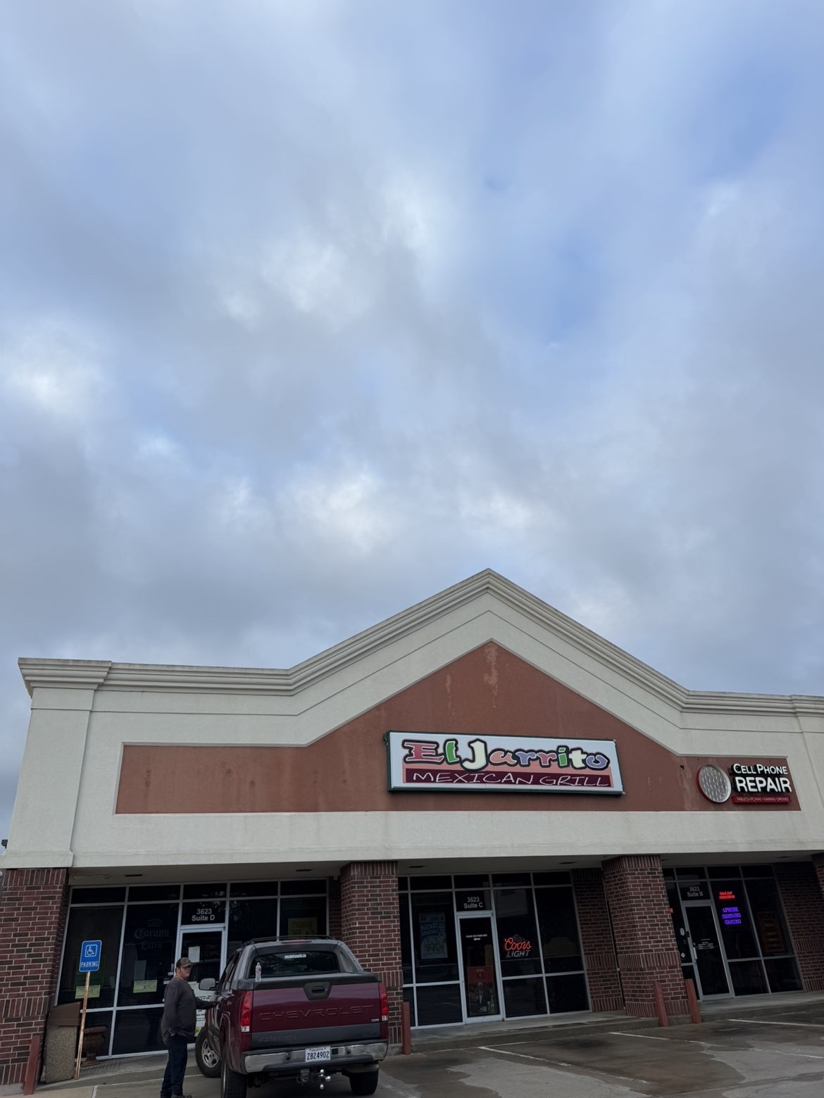 Restaurant Storefront Soft Wash after
