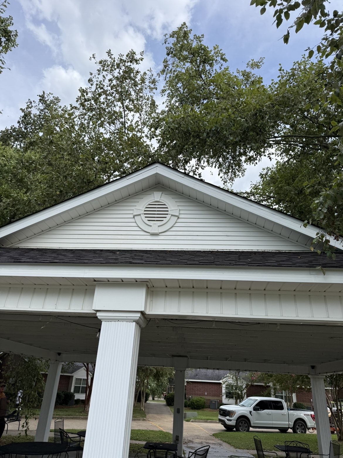 Home Pavilion Soft Wash after